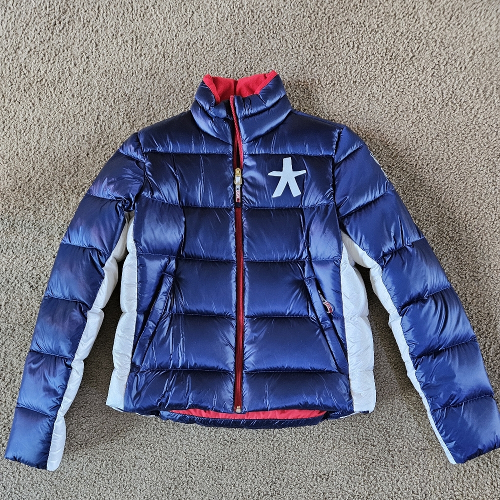 Spyder Haze USA GLORY down jacket size small